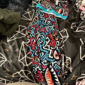Ethika Multicolor Geometric Activewear Set